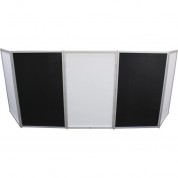 Prox Xf-5x3048s 5-panel Dj Facade Silver Trim