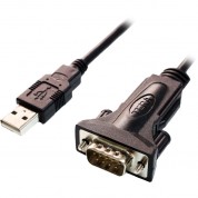 Tera Grand Usb To Rs-232 Serial Db9 Male Adapter Cable 6ft