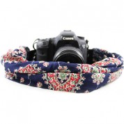 Capturing Couture Pocket Scarf Camera Strap Bluebell