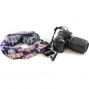 Capturing Couture Pocket Scarf Camera Strap Bluebell