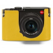 Leica Protector Q Typ 116 Half Case Yellow Leather