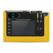 Leica Protector Q Typ 116 Half Case Yellow Leather