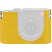 Leica Protector Q Typ 116 Half Case Yellow Leather