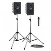 Anchor Audio Gg-dp1-b Portable Sound System With Microphone & Speaker