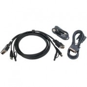 Iogear Dual View Dvi Usb Kvm Cable Kit With Audio 6ft