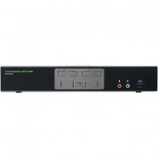 Iogear 4-port 4k Displayport Kvmp Switch Dual Video Rs-232