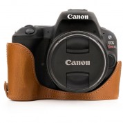 Canon Eos Rebel Sl2 Half Case And Strap - Light Brown