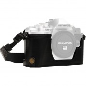 Megagear Case & Strap For Olympus Om-d E-m10 Mark Iii Black