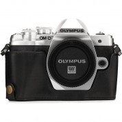 Megagear Case & Strap For Olympus Om-d E-m10 Mark Iii Black