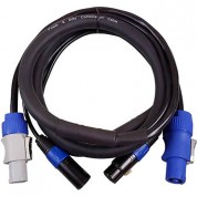 Blizzard Cool Cable Powercon Dmx 5-pin Combo 3ft