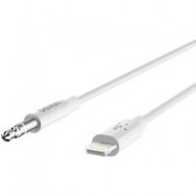 Belkin 3.5mm Audio To Lightning Cable 3ft White