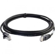 C2g Rj45 Male To Male Slim Cat 6 Patch Cable 4' Black