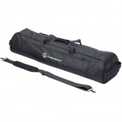 Promediagear Large Tripod Bag With Shoulder Strap, Dividers, Black