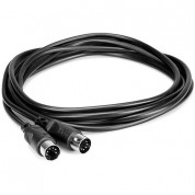 Hosa Midi 5-pin Din Cable 25' Black