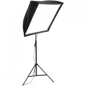 Alzo 200 Cfl Umbrella Softbox Light Kit Stand