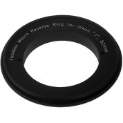 Fotodiox 52mm Reverse Mount Macro Adapter Ring Nikon 1-mount