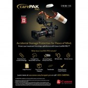 Canon Carepak Pro Extended Service Plan For Eos Cinema Cameras