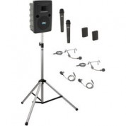 Anchor Audio Lib-bp4-hhbb Portable Bluetooth Pa System With Wireless Mics