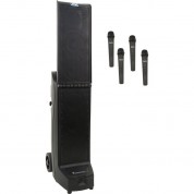 Bigfoot 2 Quad Portable Line Array Sound System With Bluetooth