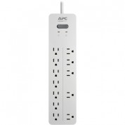 Apc 12-outlet Surge Protector 6ft 120v White