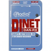 Radial Dinet Dan-rx Dante Stereo D/a Converter