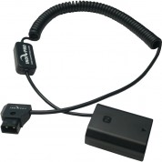 Coiled D-tap To Sony Np-fz100 Dummy Battery Cable (24-36