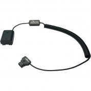 Coiled D-tap To Sony Np-fz100 Dummy Battery Cable (24-36