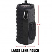 Gear Flexarmor X Large Lens Pouch Case Black