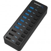 Sabrent 7-port Usb 3.0 Hub With Smart Charging