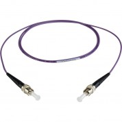 Camplex Om4 St To St Fiber Patch Cable 6.6' Purple