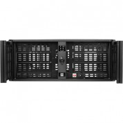 Istarusa D-400-6 4u Rackmount Chassis Red Bezel