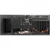 Istarusa D-400-6 4u Rackmount Chassis Red Bezel