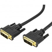 Rocstor Rocpro Dvi-d Single-link Male Cable 6' Black