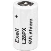 Exell 6v Lithium Battery L28px