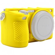 Sony Ilce-6500 Soft Silicone Protective Case - Yellow