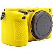 Sony Ilce-6500 Soft Silicone Protective Case - Yellow