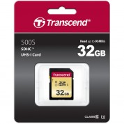 Transcend 32gb 500s Uhs-i Sdhc Memory Card