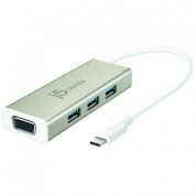 J5create Usb 3.1 Type-c Hub With Vga