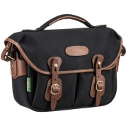 Billingham Hadley Small Pro Camera Bag Black Canvas Tan Leather