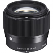 Sigma 56mm F/1.4 Dc Dn Lens For Sony E