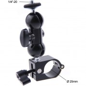 Camvate Swivel Arm Monitor Mount 25mm Rod Clamp Black Levers