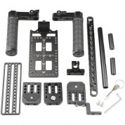 Camvate Director's Monitor Cage Kit Adjustable Rack