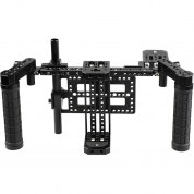 Camvate Director's Monitor Cage Kit Adjustable Rack