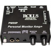 Rolls Pm55p Stereo Monitor Amplifier With Optical Limiter