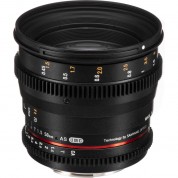 Rokinon 50mm T1.5 Cine Ds Lens For Canon Ef