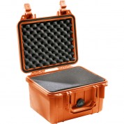 Pelican 1300 Case With Foam - Orange