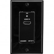 Kramer Wp-571 Hdmi Wall Plate Transmitter Black