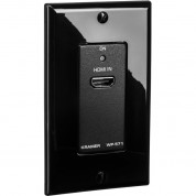 Kramer Wp-571 Hdmi Wall Plate Transmitter Black