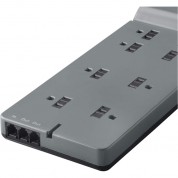 Belkin 8-outlet Surge Protector With Telephone Protection