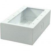 Fsr 4-gang Surface-mount Wall Box White